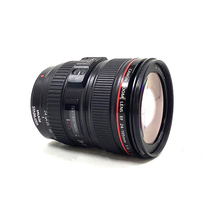 【全額返金保証】【最速発送】Canon EF24-105mm F4L IS USM 美品 動作確認済