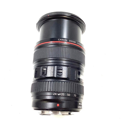 【全額返金保証】【最速発送】Canon EF24-105mm F4L IS USM 美品 動作確認済