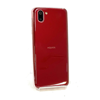 【全額返金保証】【最速発送】SHARP AQUOS R2 64GB Rose Red Softbank 706SH 白ロム 動作確認済