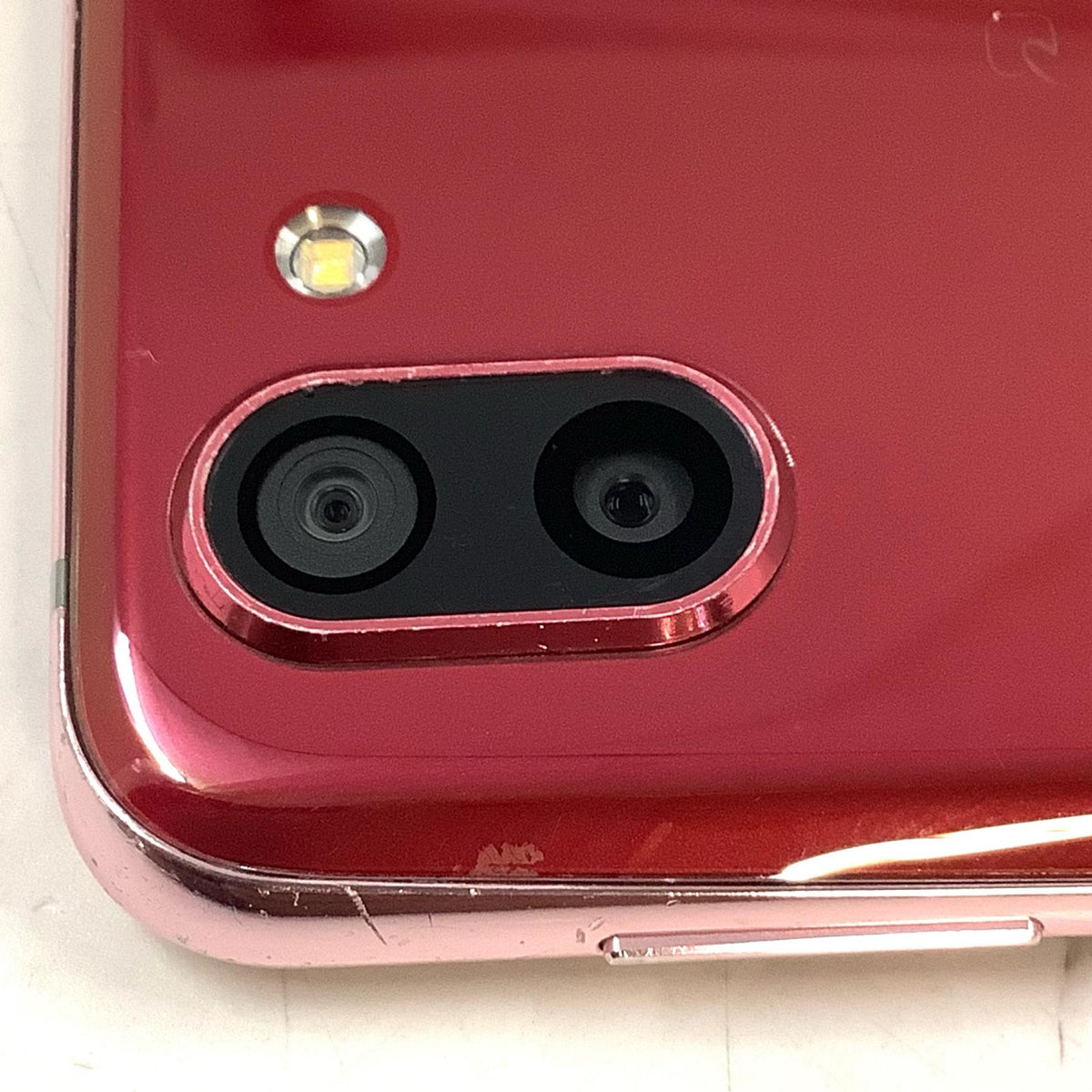 【全額返金保証】【最速発送】SHARP AQUOS R2 64GB Rose Red Softbank 706SH 白ロム 動作確認済