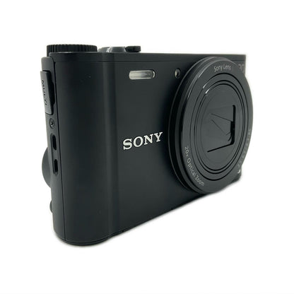 【全額返金保証】【最速発送】Sony コンパクトデジタルカメラ サイバーショット DSC-WX350 ブラック 美品 動作確認済