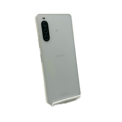 【全額返金保証】【最速発送】Sony Xperia 10V 128GB ホワイト SIMフリー XQ-DC44 白ロム 美品 動作確認済