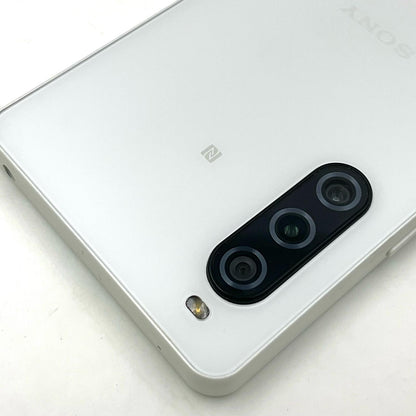 【全額返金保証】【最速発送】Sony Xperia 10V 128GB ホワイト SIMフリー XQ-DC44 白ロム 美品 動作確認済