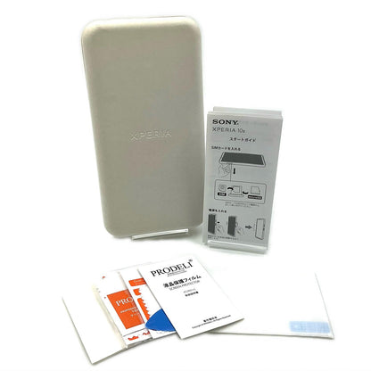 【全額返金保証】【最速発送】Sony Xperia 10V 128GB ホワイト SIMフリー XQ-DC44 白ロム 美品 動作確認済