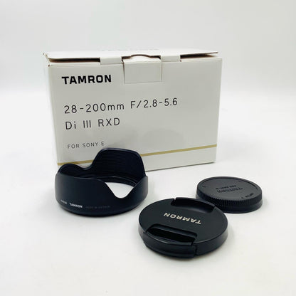 【全額返金保証】【最速発送】TAMRON 28-200mm F/2.8-5.6 Di III RXD (Model A071) 美品 動作確認済