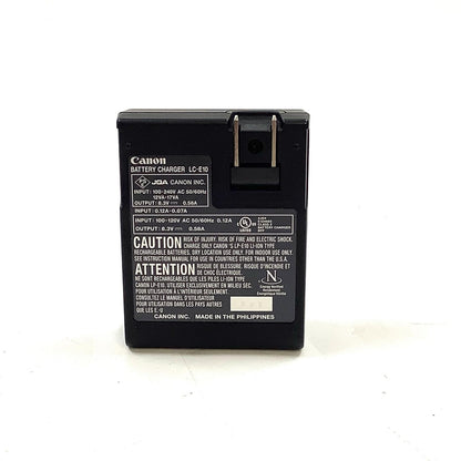 【全額返金保証】【最速発送】Canon バッテリーチャージャー LC-E10 美品 動作確認済