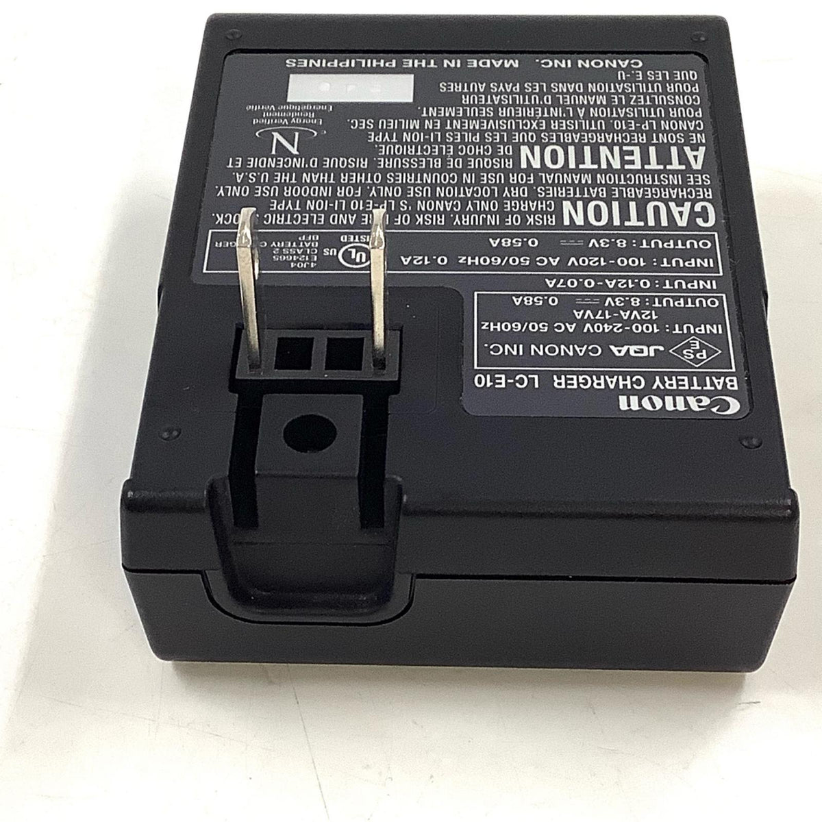 【全額返金保証】【最速発送】Canon バッテリーチャージャー LC-E10 美品 動作確認済