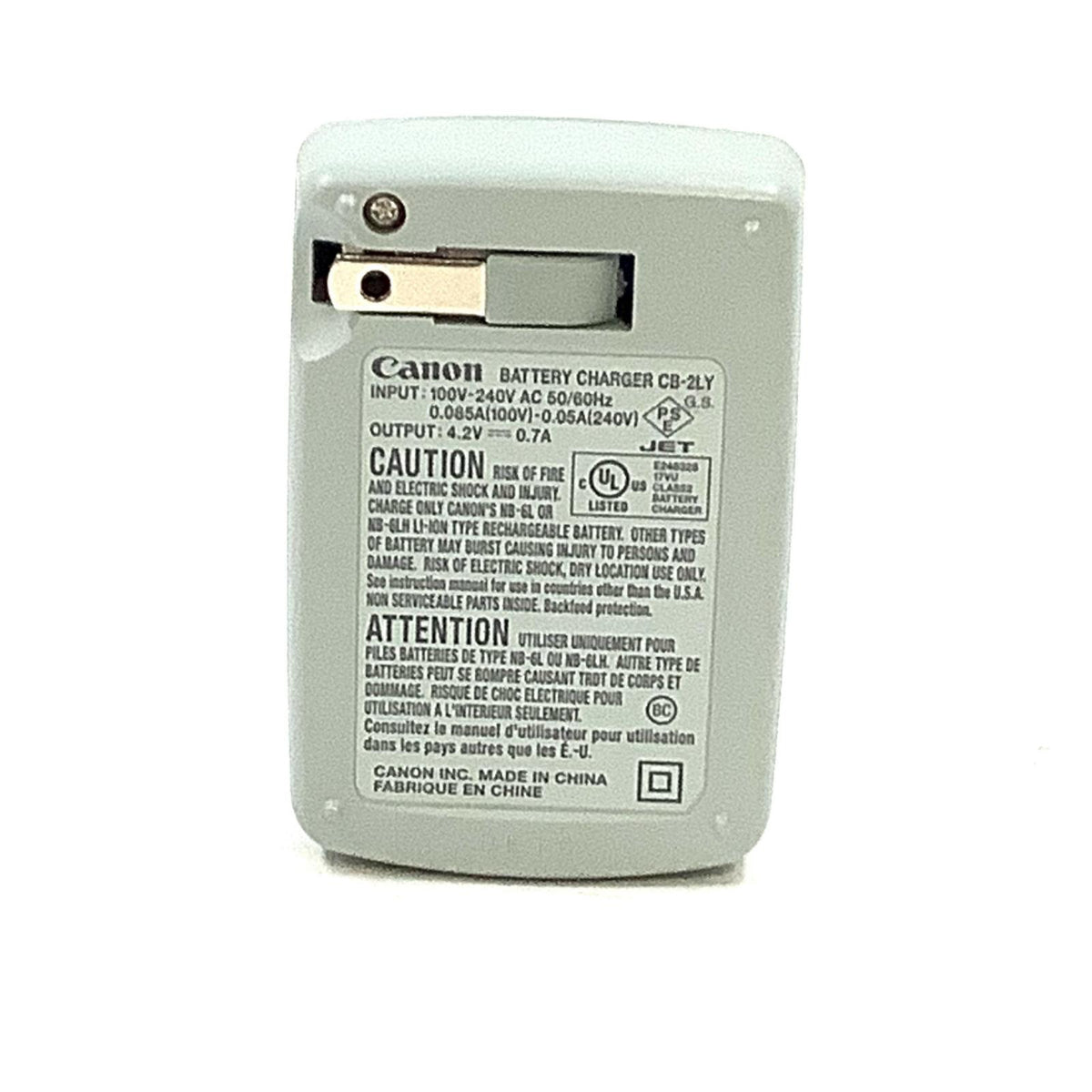 【全額返金保証】【最速発送】Canon バッテリーチャージャー CB-2LY 美品 動作確認済