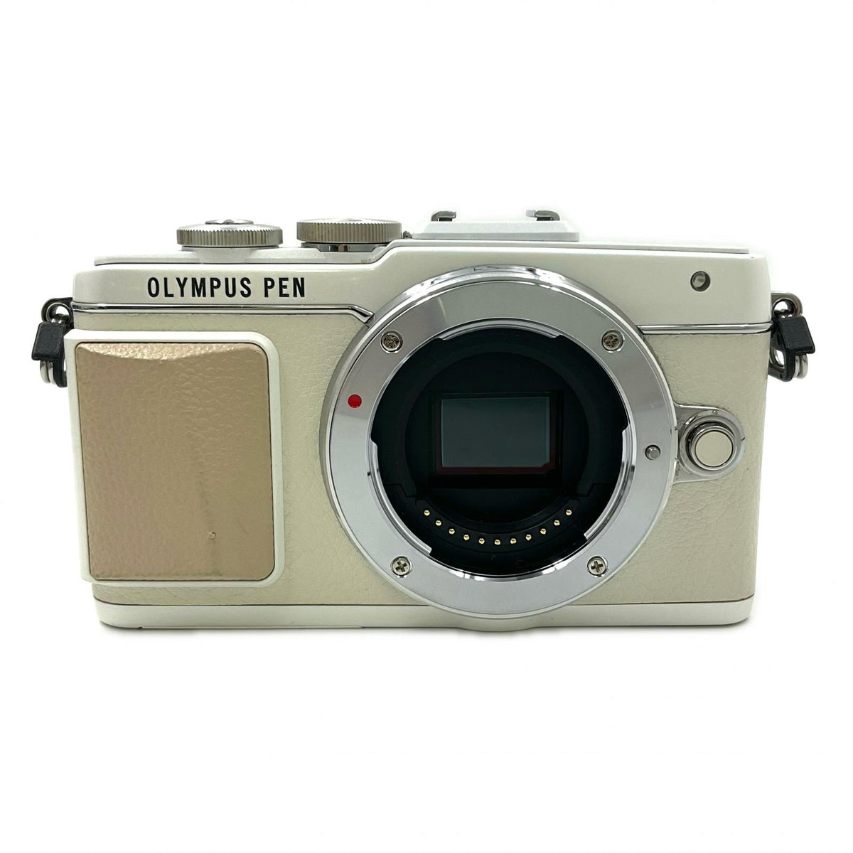 【全額返金保証】【最速発送】OLYMPUS デジタル一眼 PEN Lite E-PL7 EZダブルズームキット ホワイト 動作確認済