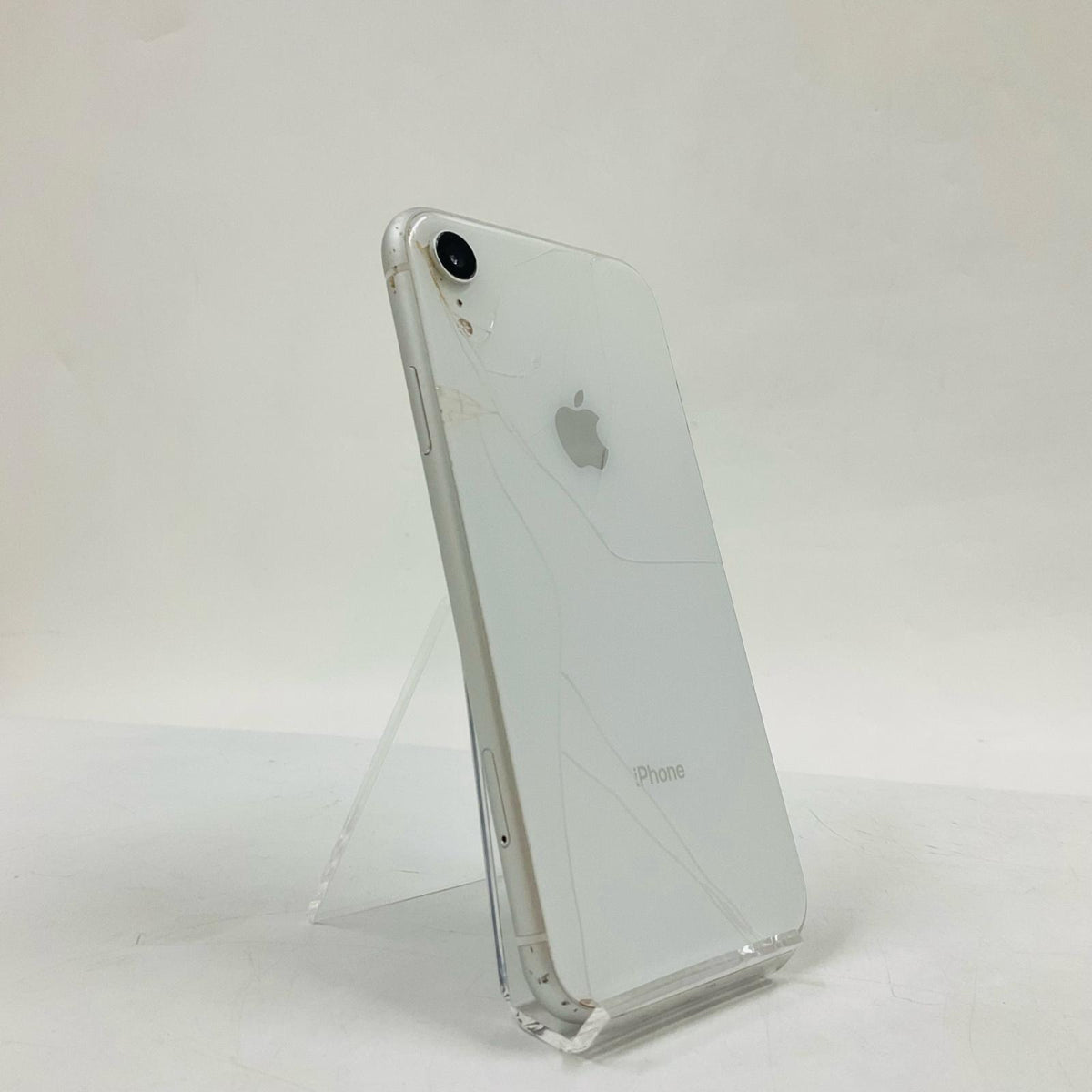 【最速発送】Apple iPhone iPhone XR 128GB ホワイト au 白ロム【難有】 89%