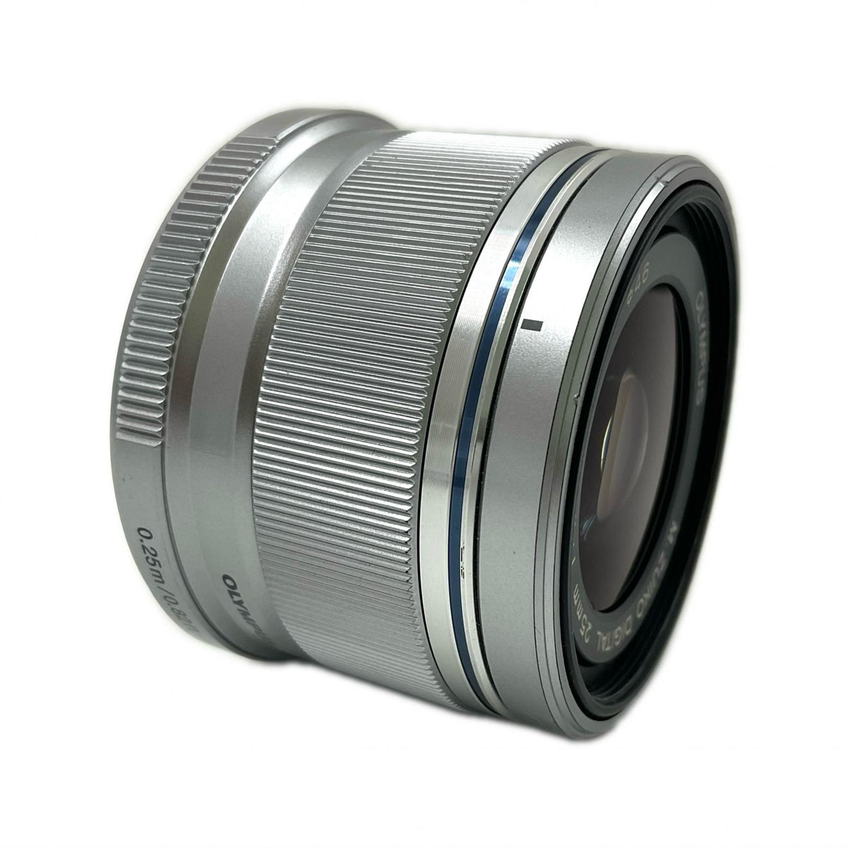 【全額返金保証】【最速発送】OLYMPUS M.ZUIKO DIGITAL 25mm F1.8 [シルバー] 動作確認済