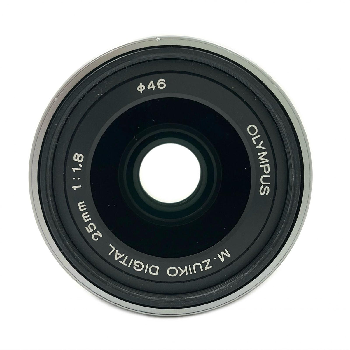 【全額返金保証】【最速発送】OLYMPUS M.ZUIKO DIGITAL 25mm F1.8 [シルバー] 動作確認済