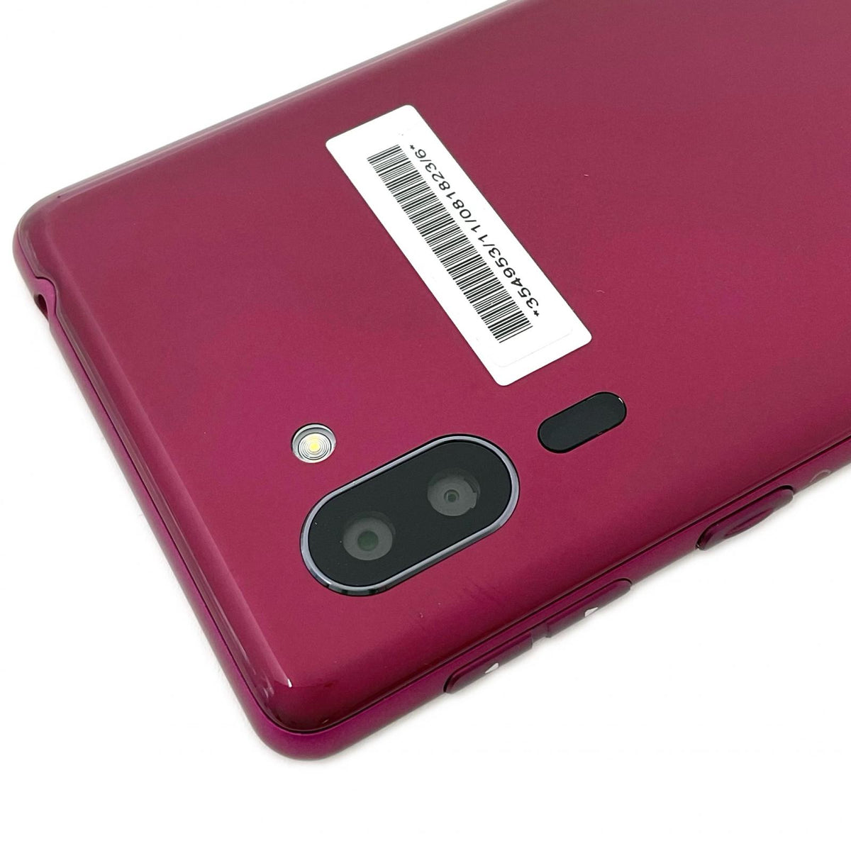 【全額返金保証】【最速発送】SHARP シンプルスマホ5 32GB ワインレッド Softbank A001SH 白ロム 動作確認済