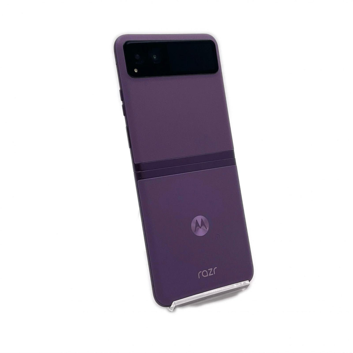 【全額返金保証】【最速発送】Motorola razr 40s 256GB パープル Softbank SIMフリー 動作確認済