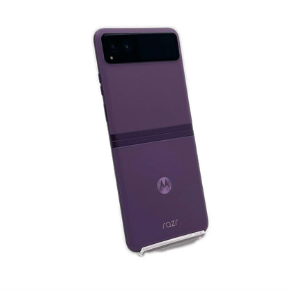 【全額返金保証】【最速発送】Motorola razr 40s 256GB パープル Softbank SIMフリー 動作確認済