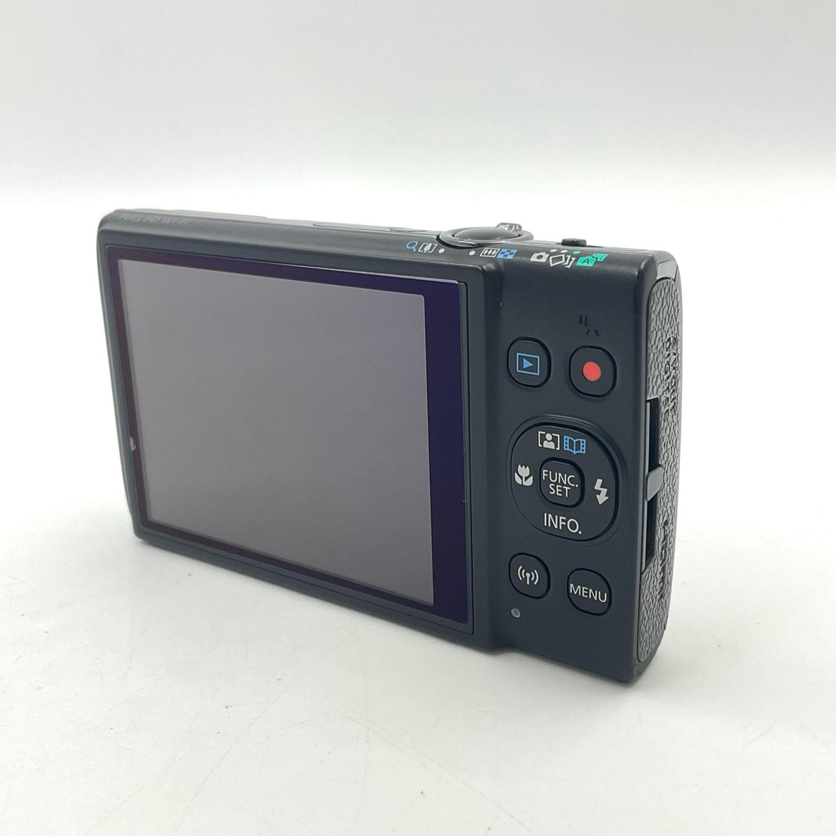【全額返金保証】【最速発送】Canon コンパクトデジタルカメラ IXY 650 ブラック 美品 動作確認済