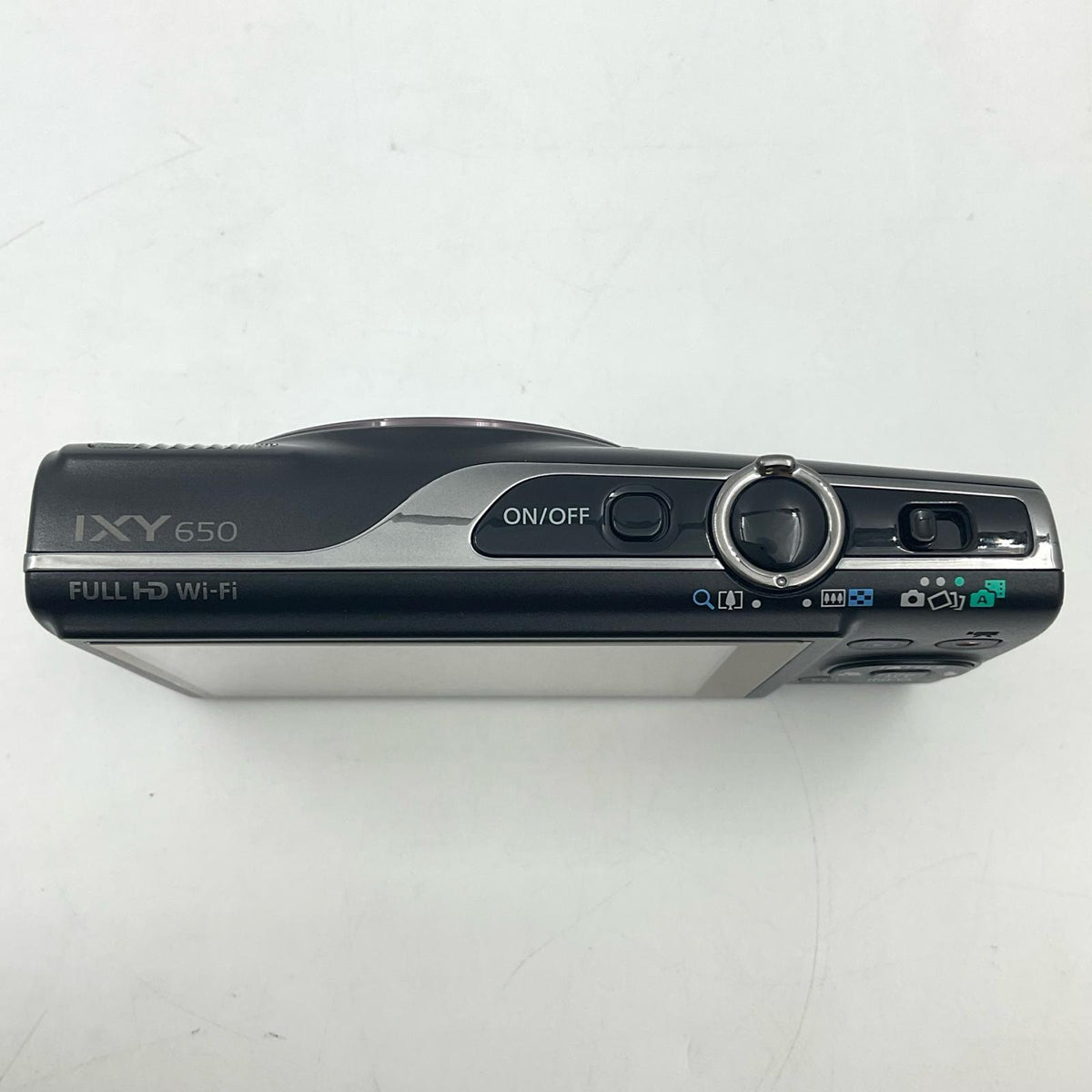 【全額返金保証】【最速発送】Canon コンパクトデジタルカメラ IXY 650 ブラック 美品 動作確認済