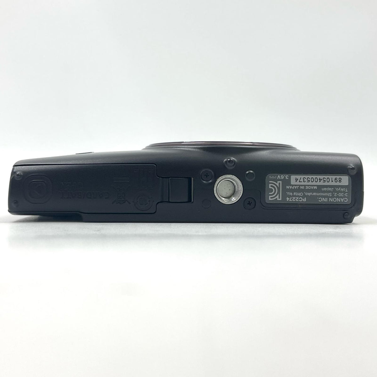 【全額返金保証】【最速発送】Canon コンパクトデジタルカメラ IXY 650 ブラック 美品 動作確認済