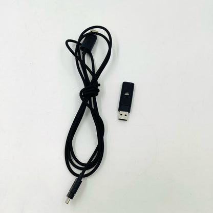【全額返金保証】【最速発送】Corsair RGB WIRELESSヘッドホン HS80 美品 動作確認済