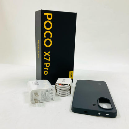 【全額返金保証】【最速発送】Xiaomi POCO X7 Pro 256GB イエロー SIMフリー 2412DPC0AG 白ロム 超美品 動作確認済