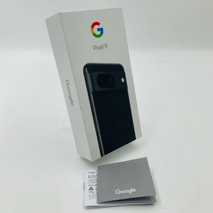 【全額返金保証】【最速発送】Google Pixel 8 256GB Obsidian SIMフリー GZPF0 白ロム 動作確認済