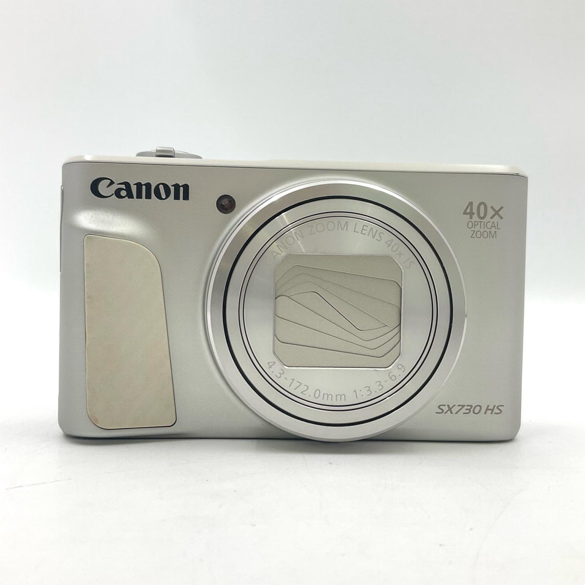 【全額返金保証】【最速発送】Canon コンパクトデジタルカメラ PowerShot SX730 HS シルバー 美品 動作確認済