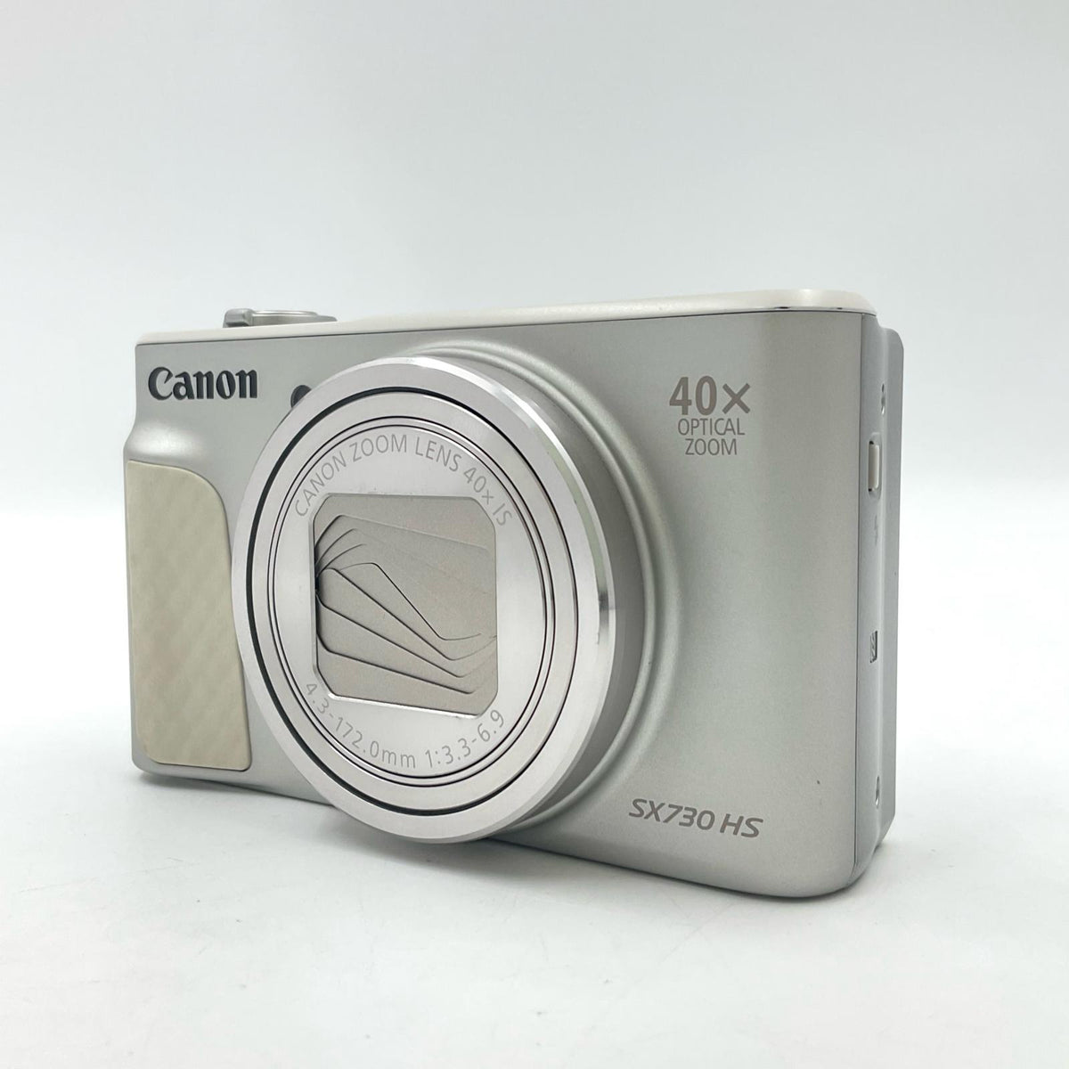 【全額返金保証】【最速発送】Canon コンパクトデジタルカメラ PowerShot SX730 HS シルバー 美品 動作確認済