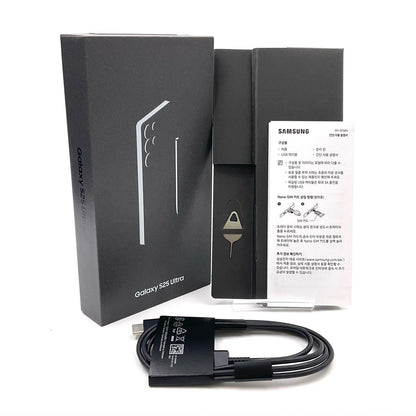 【全額返金保証】【最速発送】SAMSUNG Galaxy S25 Ultra 5G 256GB チタニウム ホワイトシルバー SM-S938N 白ロム 動作確認済
