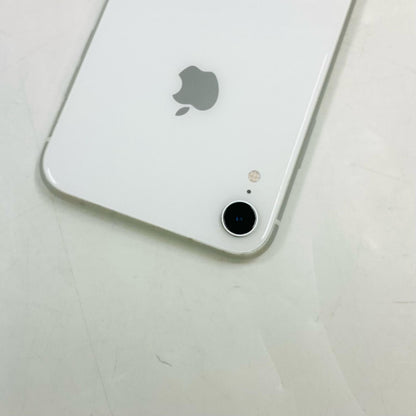 【全額返金保証】【最速発送】Apple iPhone iPhone XR 64GB ホワイト au SIMフリー 白ロム 動作確認済 78%