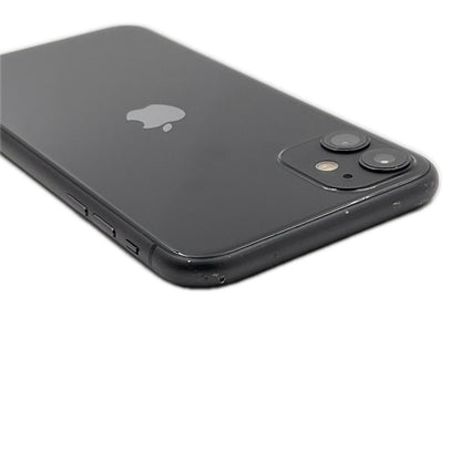 【最速発送】Apple iPhone iPhone 11 128GB ブラック docomo SIMフリー 白ロム【難有】 81%