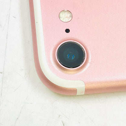 【最速発送】Apple iPhone iPhone 7 128GB ピンク au 白ロム【難有】 76%