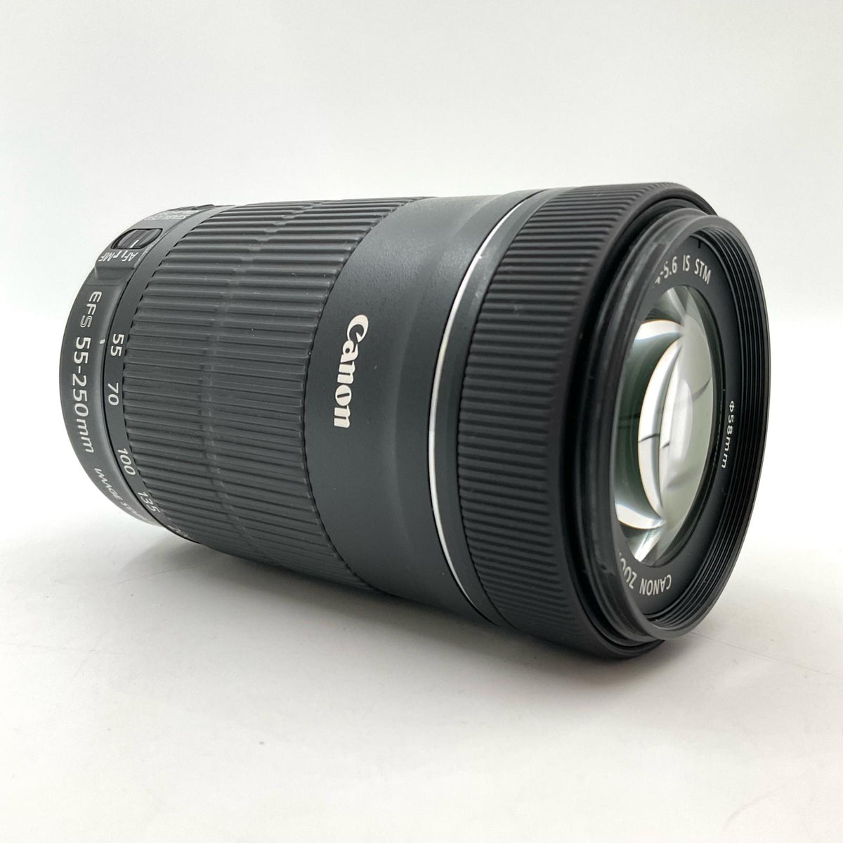 【全額返金保証】【最速発送】Canon EF-S55-250mm F4-5.6 IS STM 美品 動作確認済