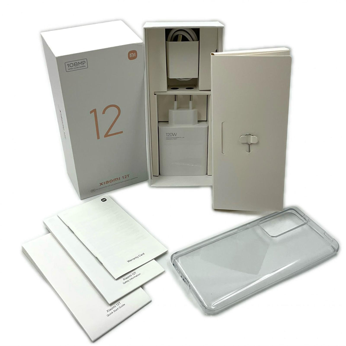 【全額返金保証】【最速発送】Xiaomi Xiaomi 12T 256GB ブラック SIMフリー 白ロム 美品 動作確認済