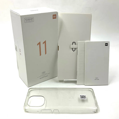 【最速発送】Xiaomi Xiaomi MI 11 128GB ブルー SIMフリー 白ロム【難有】