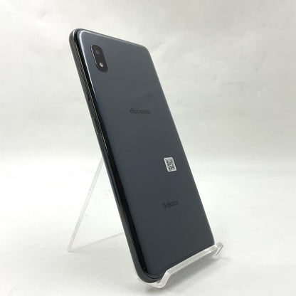 【最速発送】SAMSUNG Galaxy A20 32GB ブラック docomo SIMフリー SC-02M 白ロム【難有】