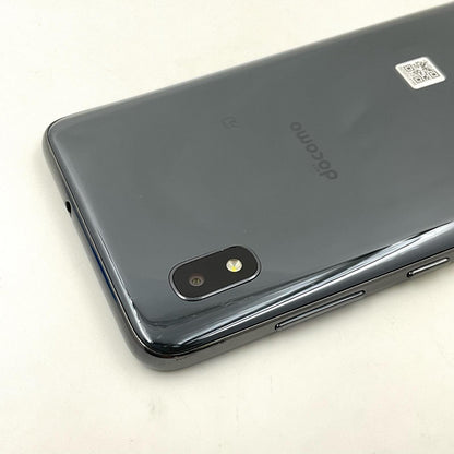【最速発送】SAMSUNG Galaxy A20 32GB ブラック docomo SIMフリー SC-02M 白ロム【難有】