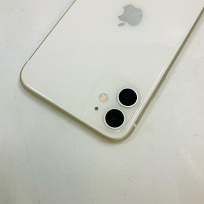 【全額返金保証】【最速発送】Apple iPhone iPhone 11 128GB ホワイト au SIMフリー 白ロム 超美品 動作確認済 100%