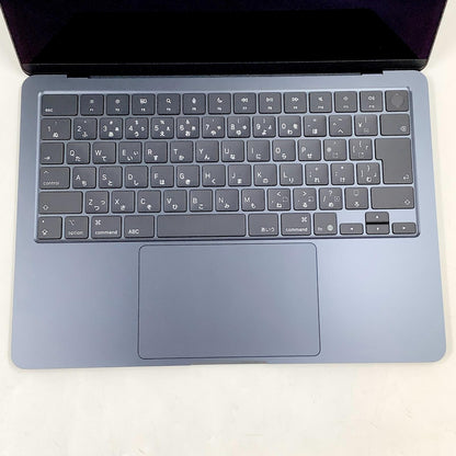 【全額返金保証】【最速発送】Apple MacBook Air 13.6インチ 2025 Apple M4 16GB 256GB ミッドナイト 100% 超美品 動作確認済