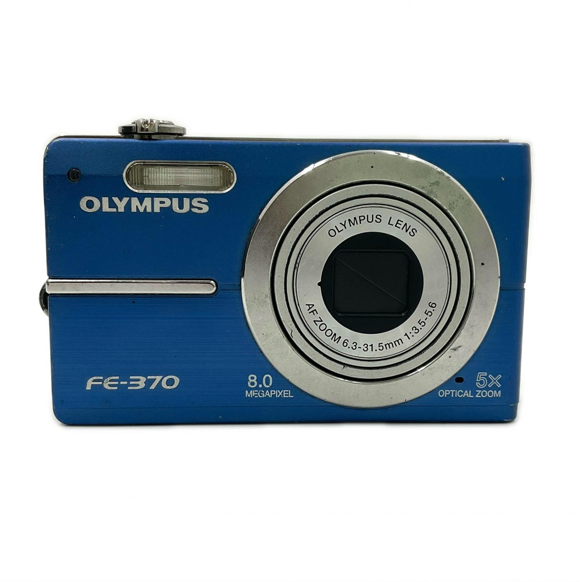 【最速発送】OLYMPUS コンパクトデジタルカメラ FE-370 [ブルー]【難有】