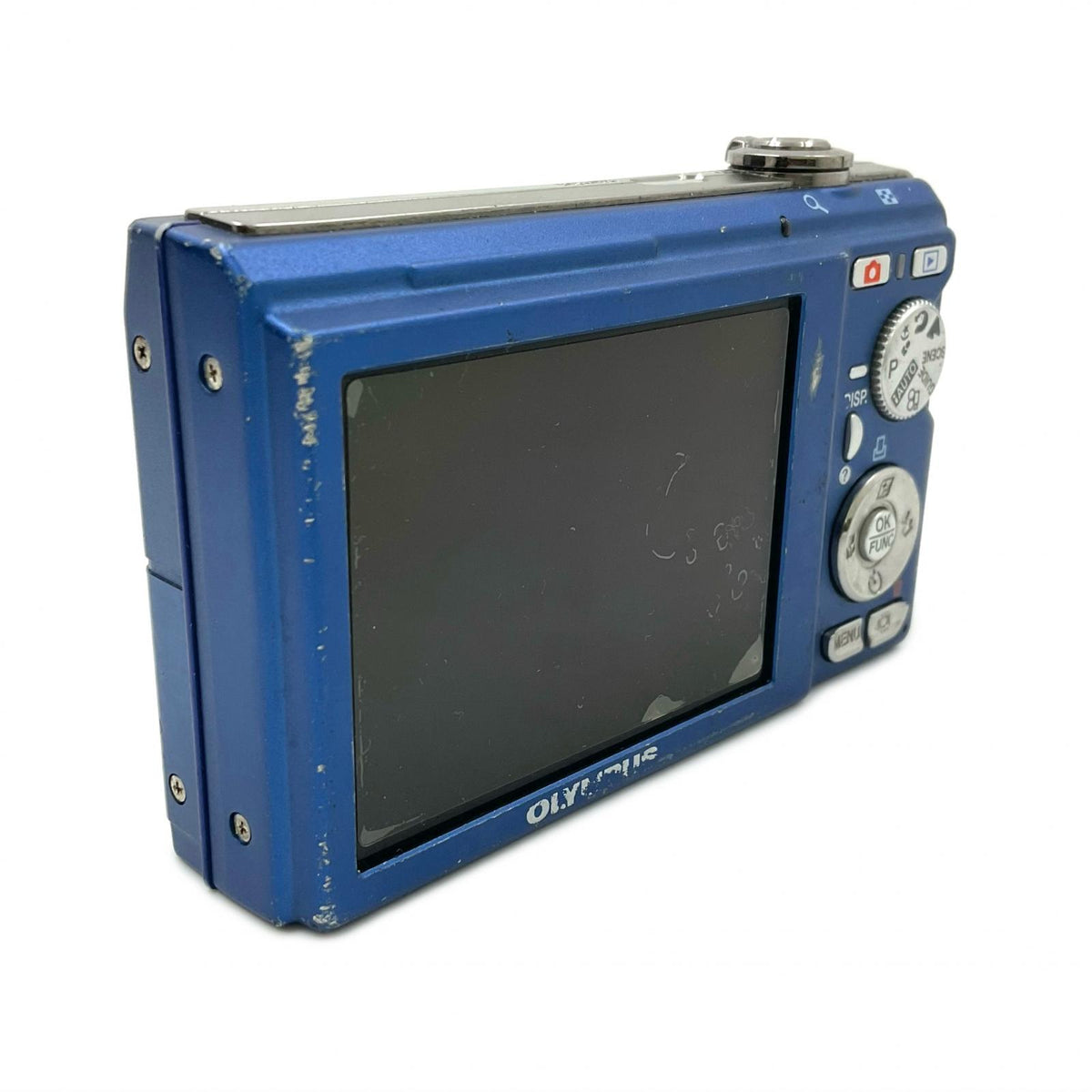 【最速発送】OLYMPUS コンパクトデジタルカメラ FE-370 [ブルー]【難有】