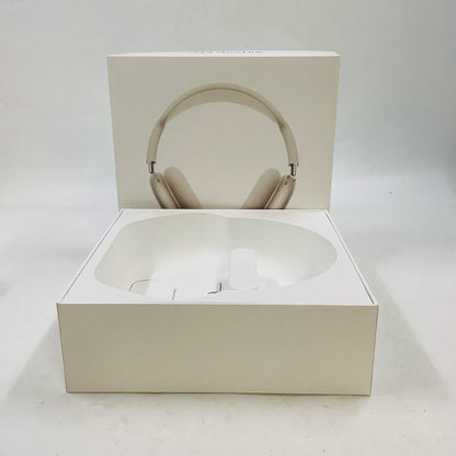 【全額返金保証】【最速発送】Apple AirPods Max スターライト(USB-C) 美品 動作確認済