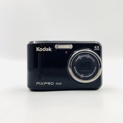 【最速発送】Kodak コンパクトデジタルカメラ PIXPRO FZ43 [ブラック]【難有】