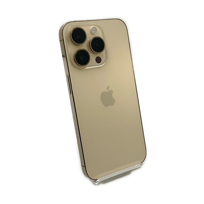 【全額返金保証】【最速発送】Apple iPhone iPhone 14 Pro 256GB ゴールド docomo SIMフリー 白ロム 美品 動作確認済 82%