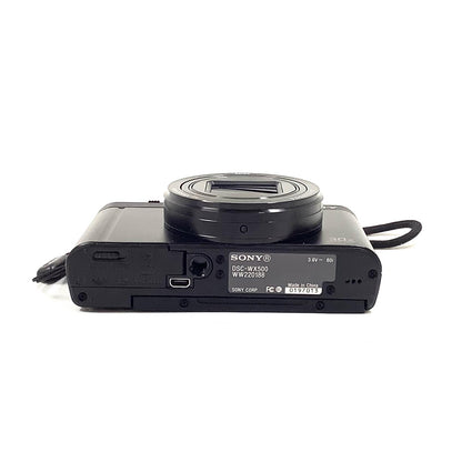 【全額返金保証】【最速発送】Sony コンパクトデジタルカメラ サイバーショット DSC-WX500 (B) [ブラック] 美品 動作確認済