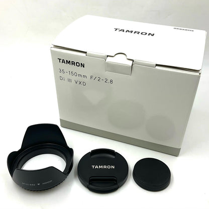 【全額返金保証】【最速発送】TAMRON 35-150mm F/2-2.8 Di III VXD (Model A058) [SONY用] 美品 動作確認済