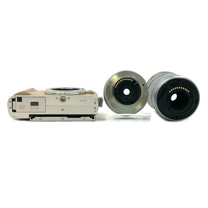 【全額返金保証】【最速発送】OLYMPUS デジタル一眼 E-PL9 EZダブルズームキット ブラウン 美品 動作確認済