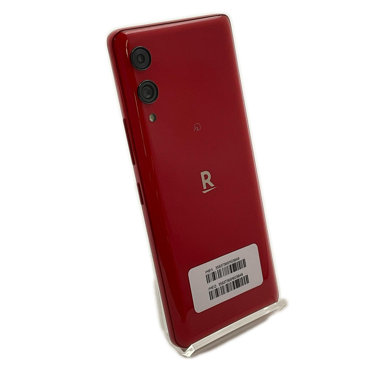 【全額返金保証】【最速発送】楽天モバイル Rakuten Hand 5G 128GB レッド docomo P780 白ロム 美品 動作確認済
