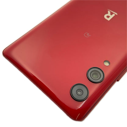 【全額返金保証】【最速発送】楽天モバイル Rakuten Hand 5G 128GB レッド docomo P780 白ロム 美品 動作確認済