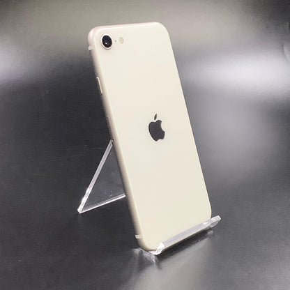【全額返金保証】【最速発送】Apple iPhone iPhone SE（第3世代） 128GB ホワイト 楽天モバイル SIMフリー 白ロム 美品 動作確認済 100%