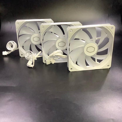 【全額返金保証】【最速発送】COOLER MASTER ファン 3個セット 202003660-GP 美品 動作確認済